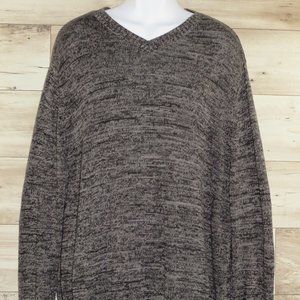 St. John's Bay* Men's Long Sleeve V-Neck Straight Hem Pullover Sweater~‎ Size XL